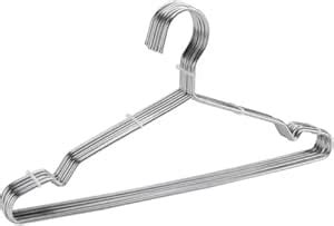 Talcon Hangers Clothes Hanger Strong Heavy Duty Stainless Steel 500 GMS ...