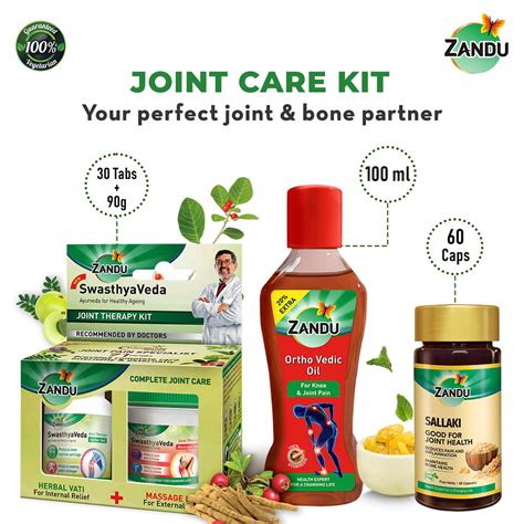 Zandu Ayurvedic Joint Care Kit