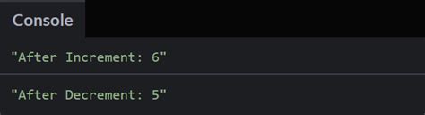 Image result for JavaScript Increment and Decrement Operators