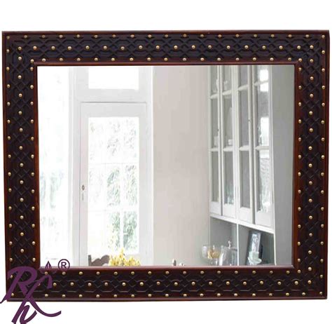 Solid Wood Jiksa Jali Mirror Frame - RAJ HANDICRAFT