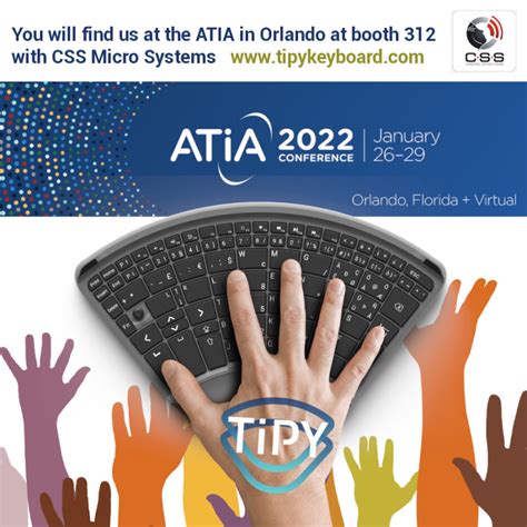 Tipy Keyboard – ATIA 2022 Orlando