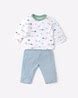 Buy Blue & White Sets for Boys by MINI KLUB Online | Ajio.com