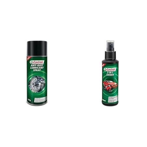 Castrol ANTI RUST LUBRICANT SPRAY for Bikes and Cars (325G) | Protects ...