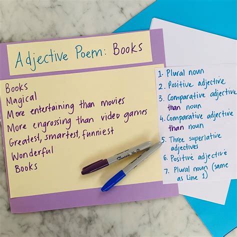 Adjective Poems | High quality literacy lesson - Cleverbean