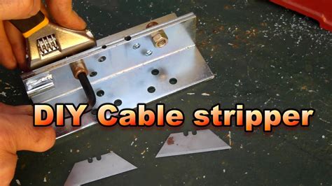 Homemade Wire Strip Machine 的图像结果