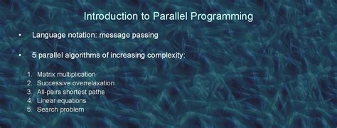 Image result for Message Passing Parallel Programming