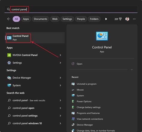 Open Control Panel Open Windows 10 的图像结果