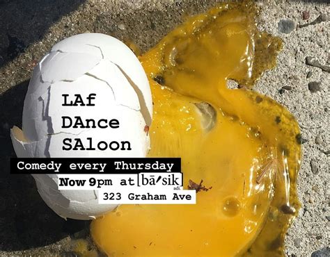 LAf DAnce SAloon All-Star Comedy Showcase, Basik, Brooklyn, 28 March ...