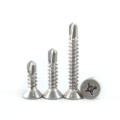 Lag Bolts ST3.5 ST4.2 ST4.8 ST5.5 ST6.3 Cross Recessed Countersunk Head ...