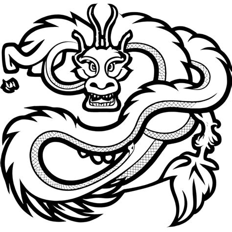 Chinese Dragon Free coloring page - Download, Print or Color Online for ...