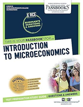 Introduction to Microeconomics Rce-72: Passbooks Study Guide (Excelsior ...