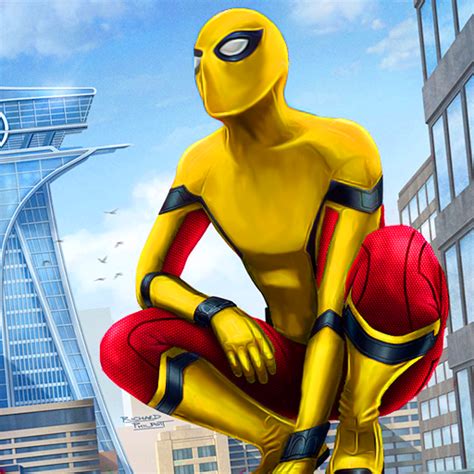 Super Hero Flying Spider Revenge Fighting Simulator 3D: Vegas Crime ...