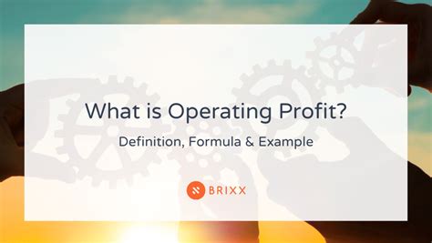 Operating Profit Example 的图像结果