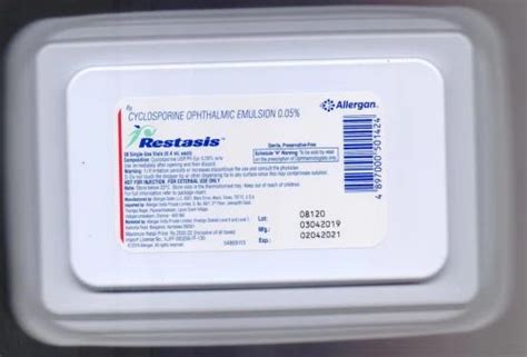 Cyclosporine (Restasis): Uses, Side Effects, Dosage Reviews, 07/31/2022
