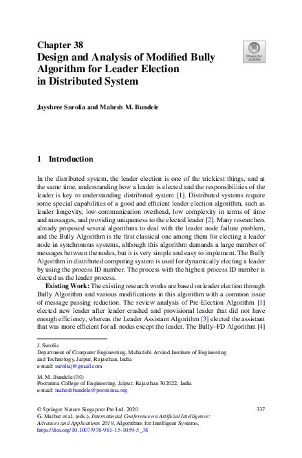 Image result for Bully Algorithm in Distributed System