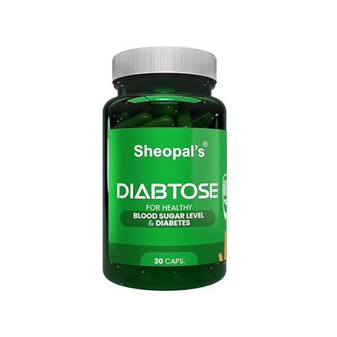 Buy Sheopal's Diabtose Capsules 500mg, Ayurvedic Blood Sugar Supplement ...