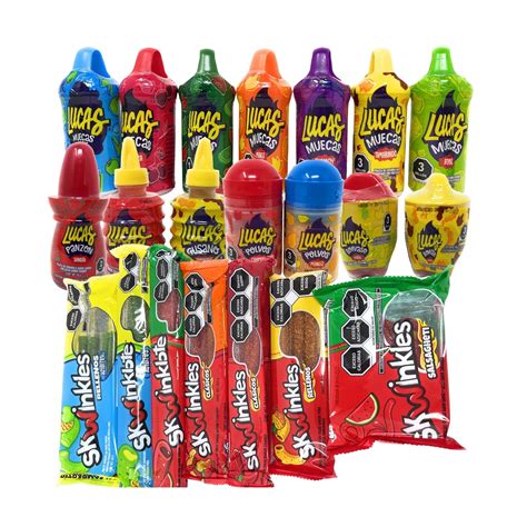 Amazon.com : Lucas Mexican Candy- Assortment - 21 Candies (Large Bag ...