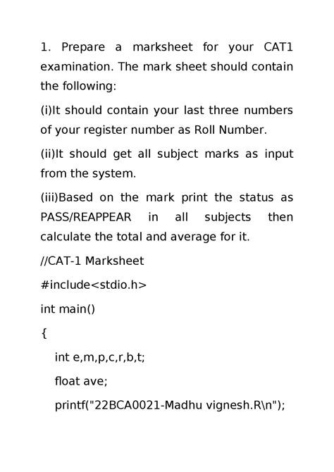 Image result for Programming Exercise 7 1 C