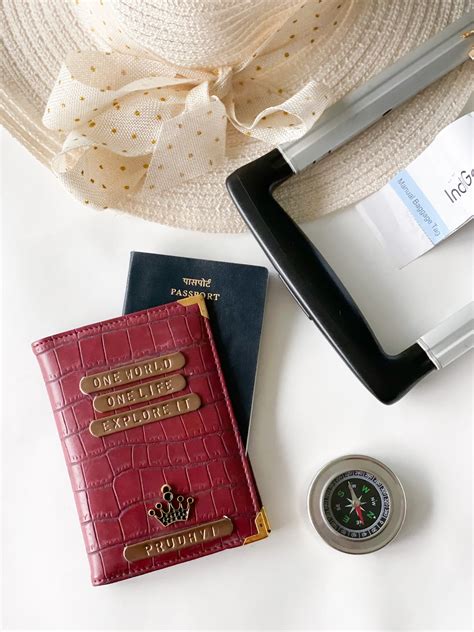 Personalised Croc Texture Passport Cover | TPC Gifts