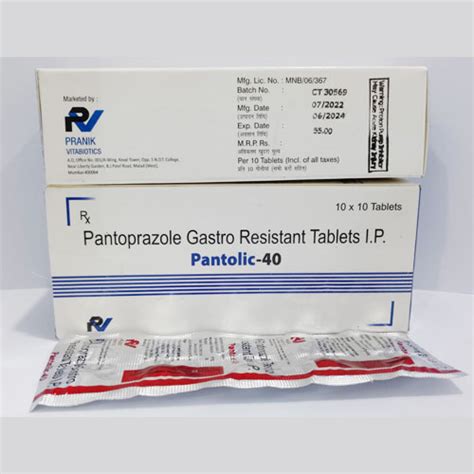 Pantolic - 40 Tablets Aclivia Healthcare Pvt. Ltd.