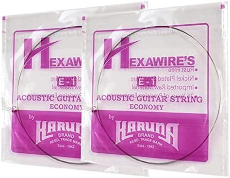Karuna brand acoustic Guitar strings, 1ST STRING HIGH-E (10 Pcs) bulk ...
