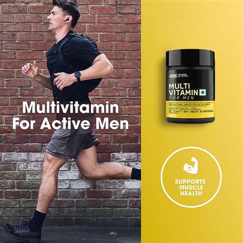Multivitamin For Men 60 Tablets, 26 Vitamins & Minerals Online in India