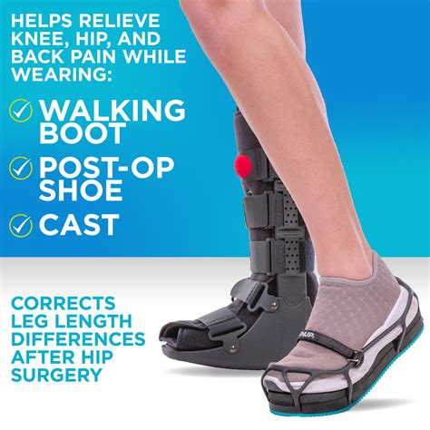 EVENup Shoe Balancer | Uneven Leg Leveler & Lift for Walking Boot