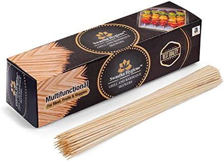 Buy zeonely mart (TM) Bamboo Stick 8 Inches (1000 Sticks)+(500 Sticks ...