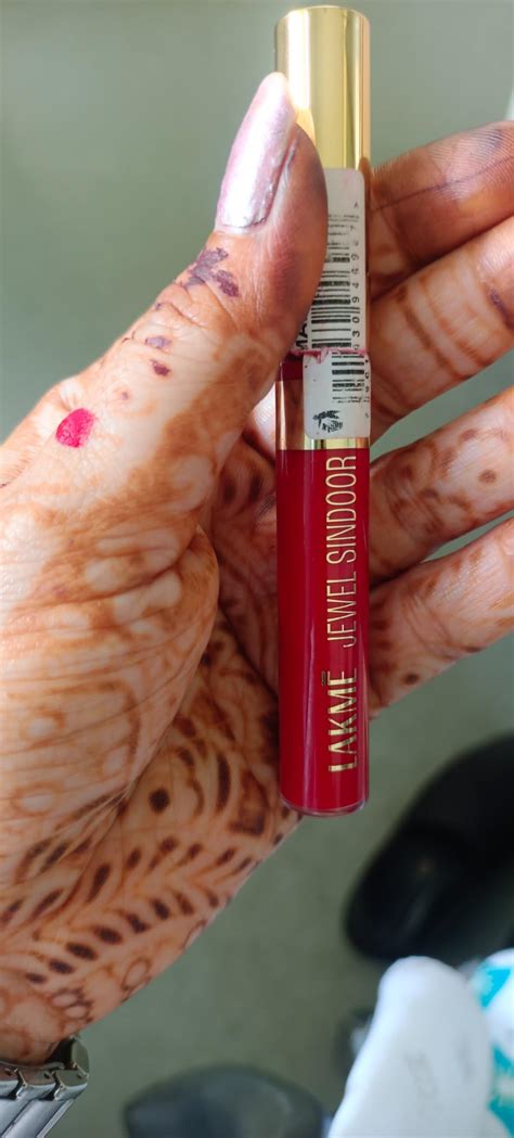 Lakmé Jewel Sindoor, Maroon, Quick Drying, Long Lasting, Liquid Sindoor ...