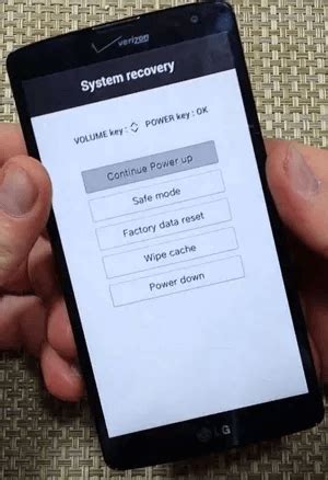 Image result for LG Q730 Recovery Mode