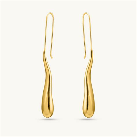 Swirl Drop Earrings – PALMONAS