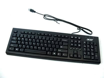 Acer PR1101U Wired USB Standard Laptop Keyboard Compatible with Desktop ...