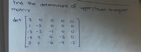 Image result for Upper Triangular Matrix Determinant