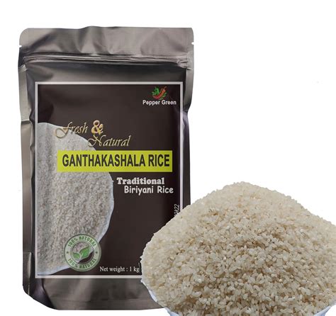 Pepper Green Traditional Wayanad Ghee Rice 1kg. (Kaima Rice ...