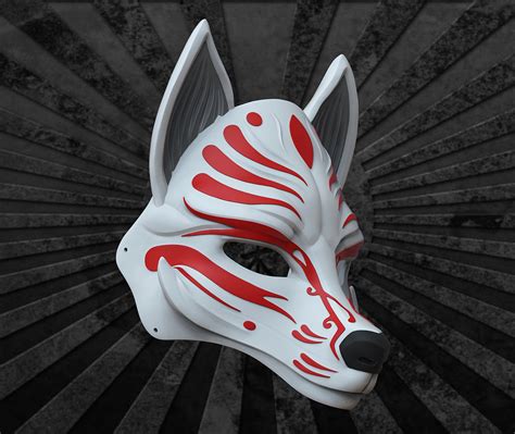 Anime Wolf Masks