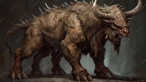Premium AI Image | A creature that is called the beast