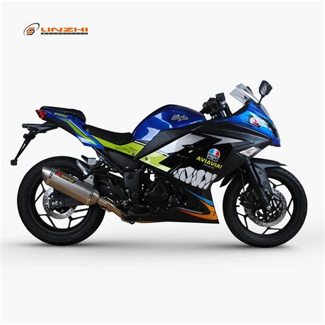 400cc Double Cylinder High Speed Racing Motorcycle Street Bike Sports ...