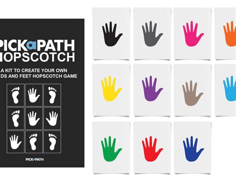 Hopscotch Game Using Hands and Feet Ideas for Kids and Adults - Etsy ...