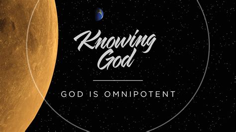 God Is Omniscient
