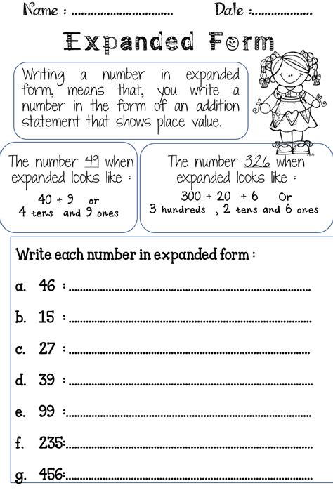 Image result for Expanded Form Math Problems