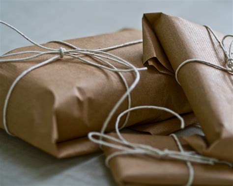 Like the informal wrapping of these packages | Brown paper packages ...