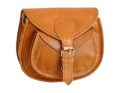 Urban Dezire Women's Leather Vintage Messenger Cross Body Bag : Amazon ...