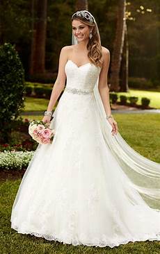 Wedding Dress by Satin A Line Princess Wedding Dresses Stella York Wedding Dress