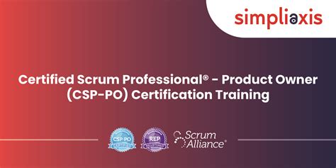 CSP®-PO Certification Training Course