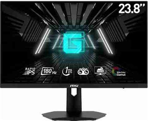 MSI G Series 60.96 cm (24 inch) Full HD LED Backlit IPS Panel with Anti ...