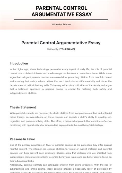 Image result for Controlling Idea Examples Argumentative Essay
