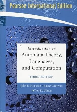 Buy Introduction to Automata Theory, Languages, and Computation ...