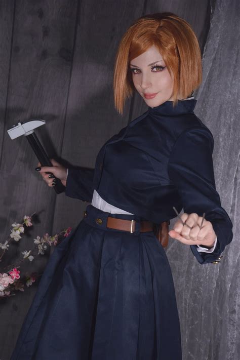 Nobara from Jujutsu Kaisen by Shiroktsne : r/Cosplay_Queens