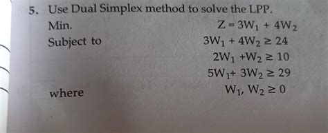 Image result for Dual Problem of LPP Using Simplex Method