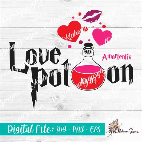 Love Potion ~ Harry Potter Inspired Digital File – Oklahoma Gypsy Designs